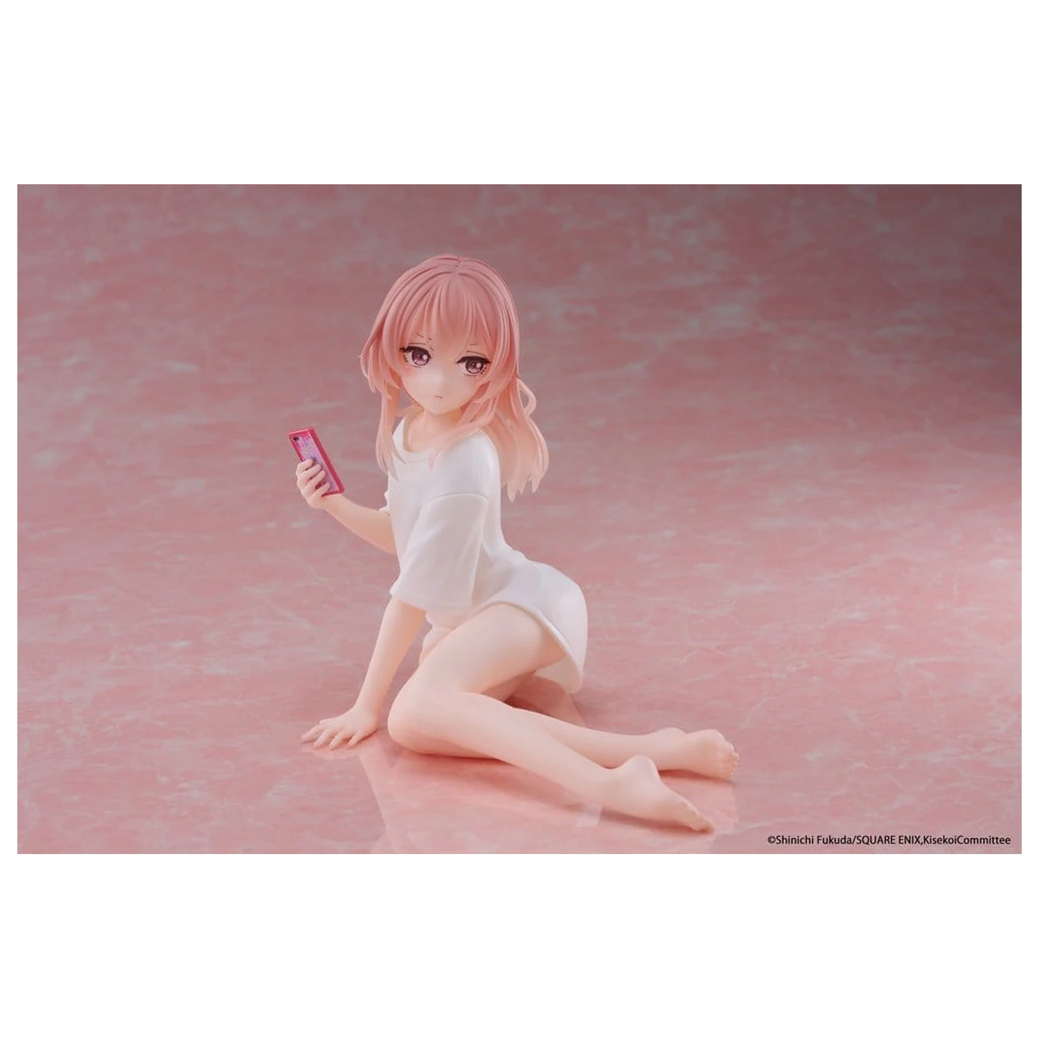 My Dress Up Darling Desktop Cute PVC Figure Sajuna Inui T-shirt Ver. 13 cm product photo