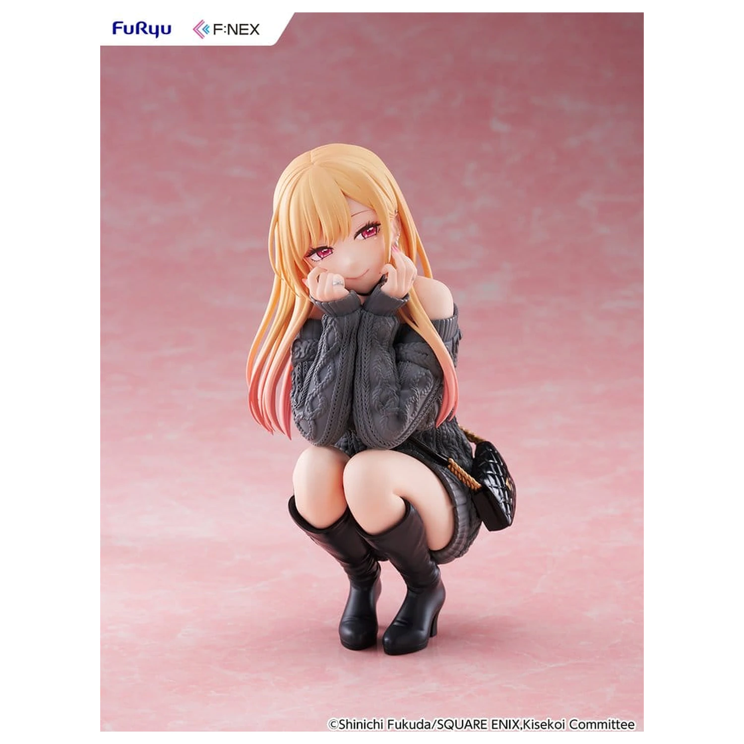 My Dress-Up Darling F:NEX PVC Figure 1/6 Marin Kitagawa knit Ver. 16 cm product photo
