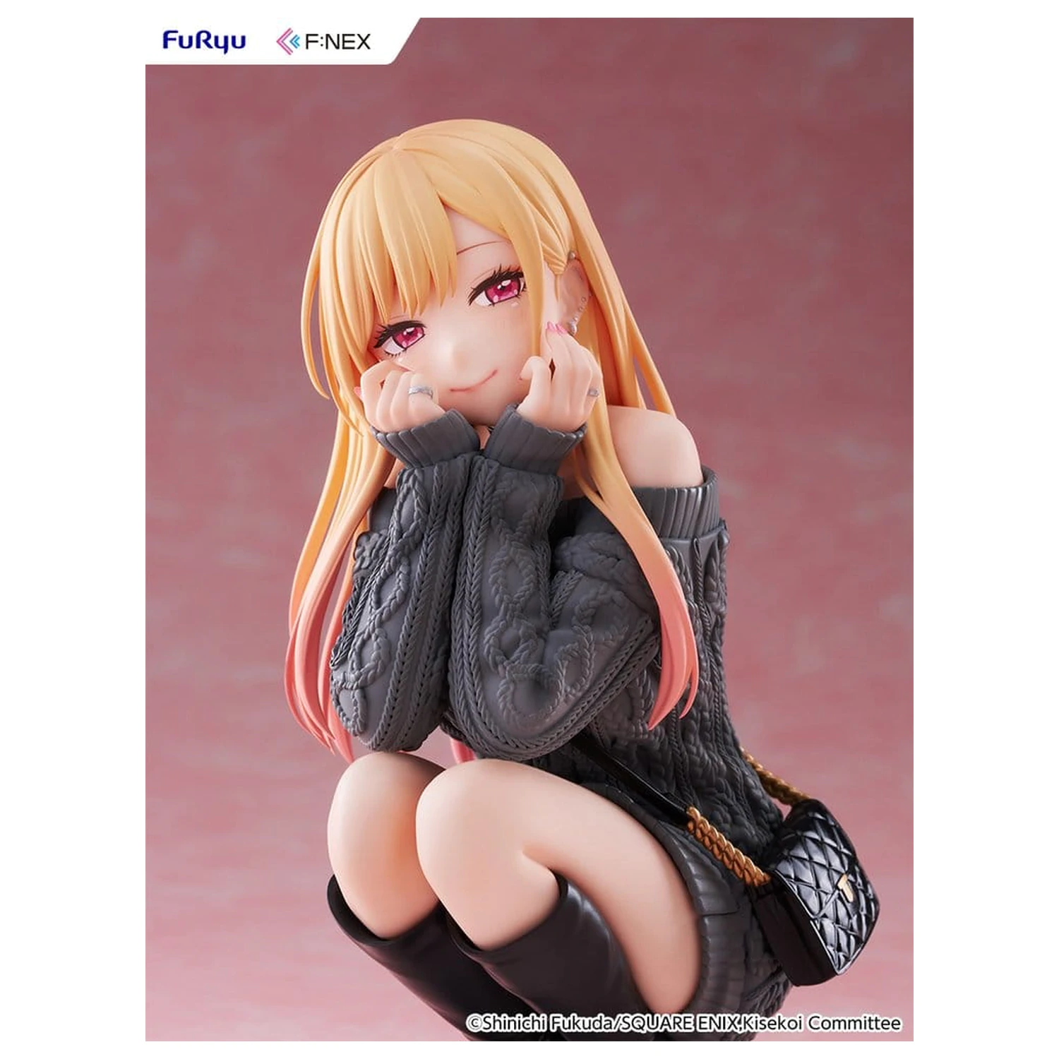 My Dress-Up Darling F:NEX PVC Figure 1/6 Marin Kitagawa knit Ver. 16 cm product photo
