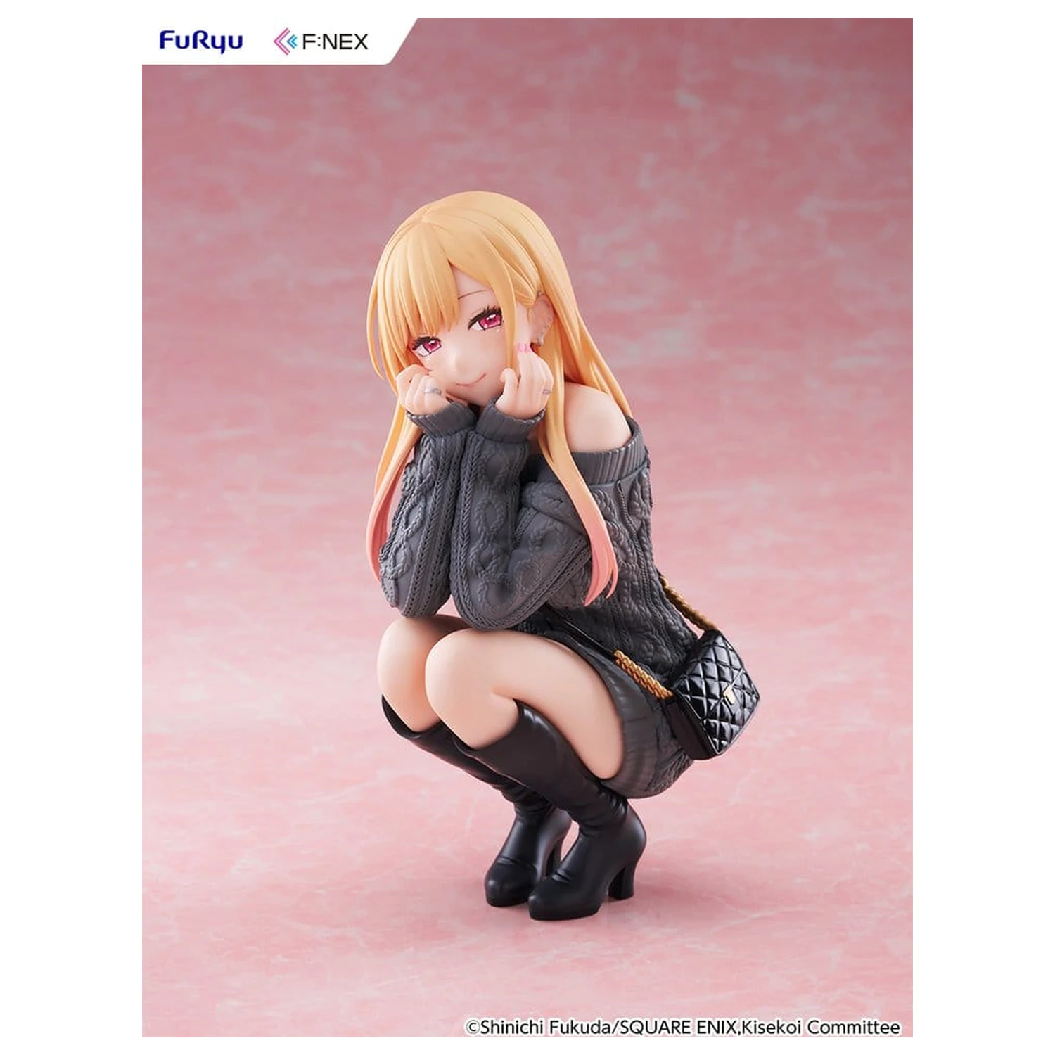 My Dress-Up Darling F:NEX PVC Figure 1/6 Marin Kitagawa knit Ver. 16 cm product photo