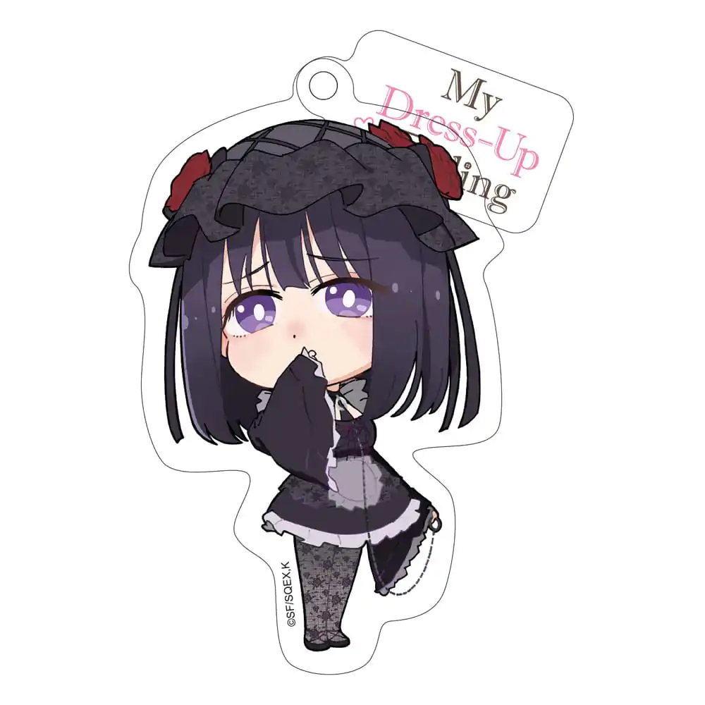 My Dress-Up Darling Acrylic Keychain Marin Shizuku Cosplay Chibi Style 8 cm product photo