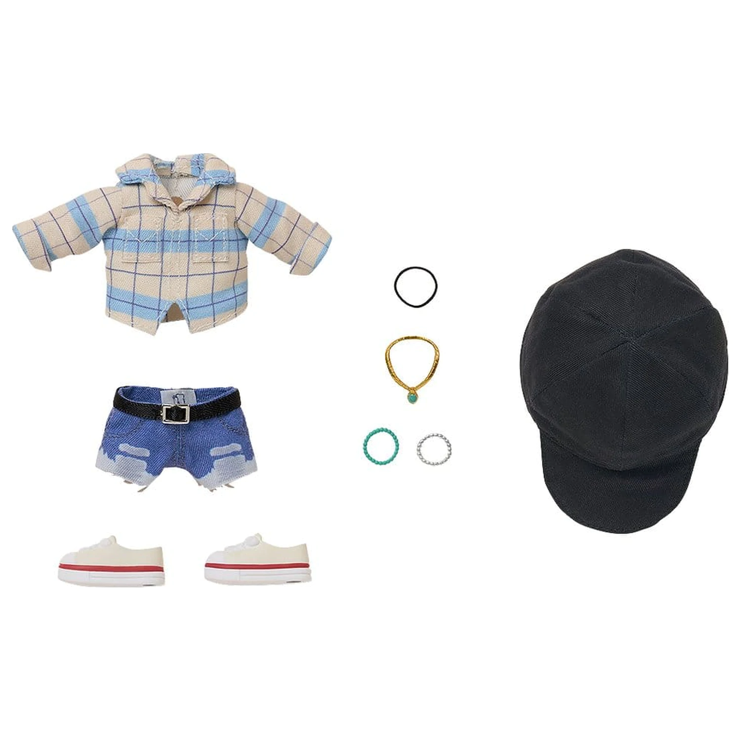 My Dress-Up Darling Accessories for Nendoroid Doll Figures Outfit Set: Marin Kitagawa Casual Outfit Ver. product photo