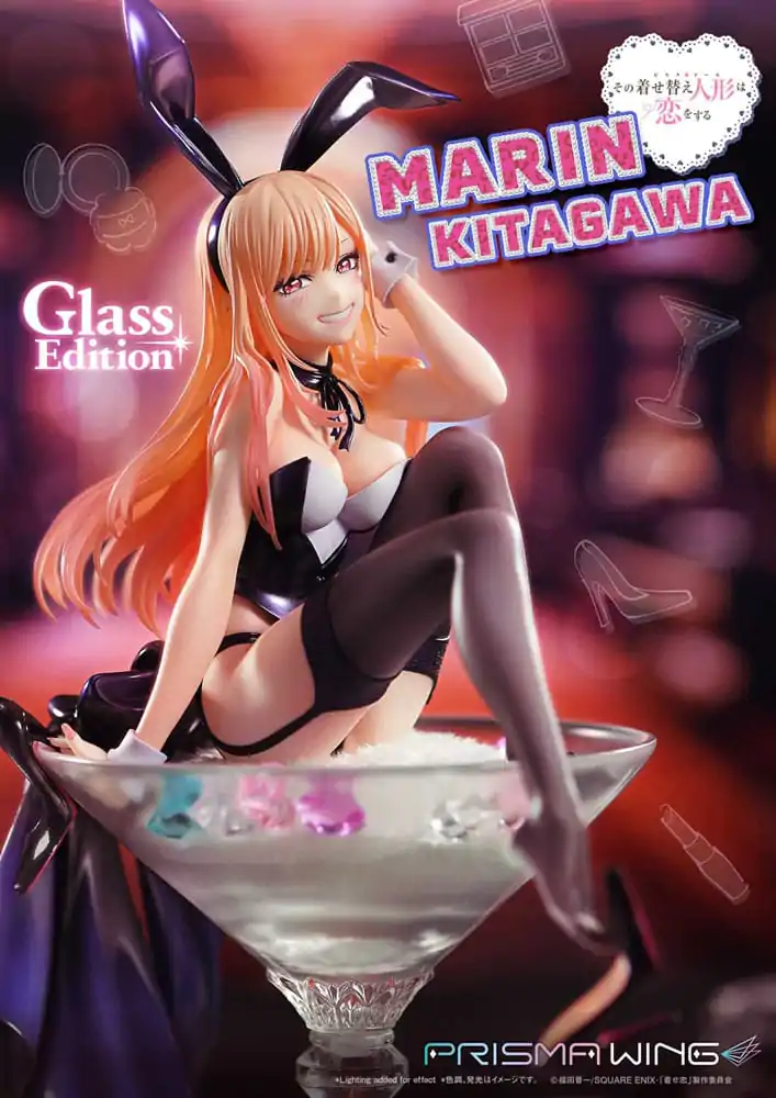 My Dress-Up Darling Prisma Wing PVC Statue 1/7 Marin Kitagawa Glass Edition 29 cm product photo