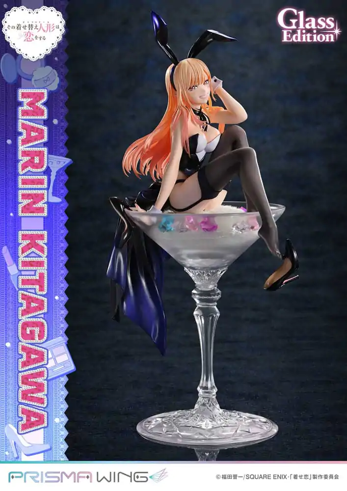 My Dress-Up Darling Prisma Wing PVC Statue 1/7 Marin Kitagawa Glass Edition 29 cm product photo