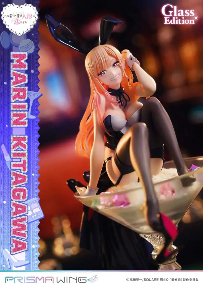 My Dress-Up Darling Prisma Wing PVC Statue 1/7 Marin Kitagawa Glass Edition 29 cm product photo