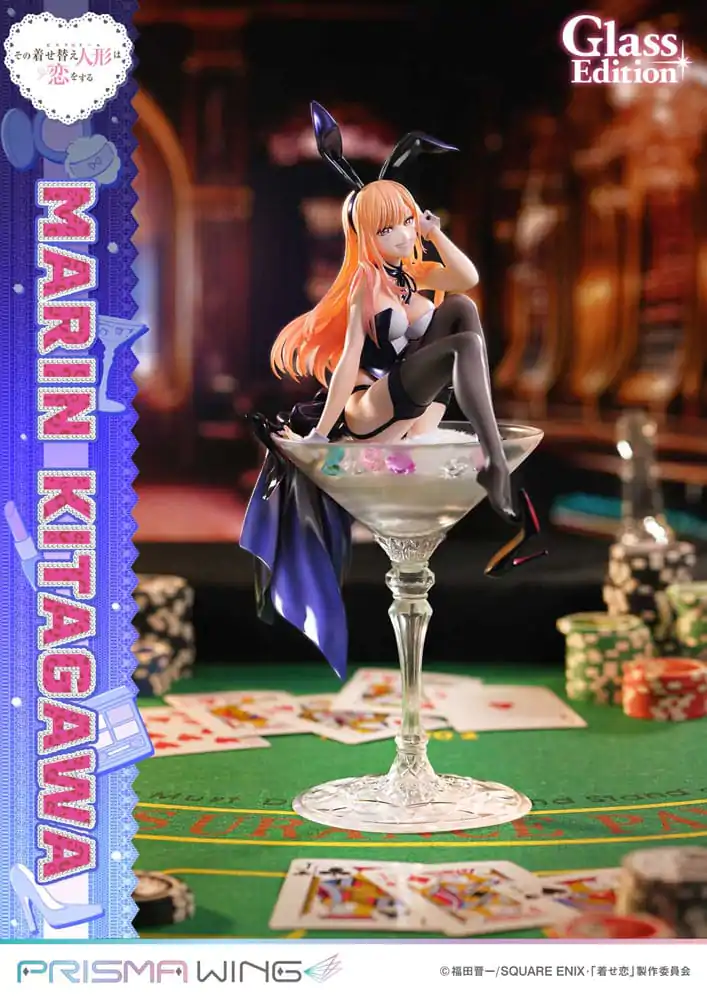 My Dress-Up Darling Prisma Wing PVC Statue 1/7 Marin Kitagawa Glass Edition 29 cm product photo
