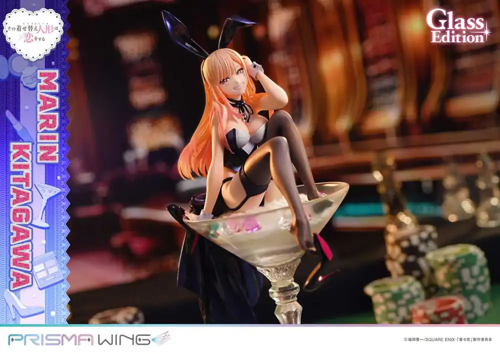 My Dress-Up Darling Prisma Wing PVC Statue 1/7 Marin Kitagawa Glass Edition 29 cm product photo