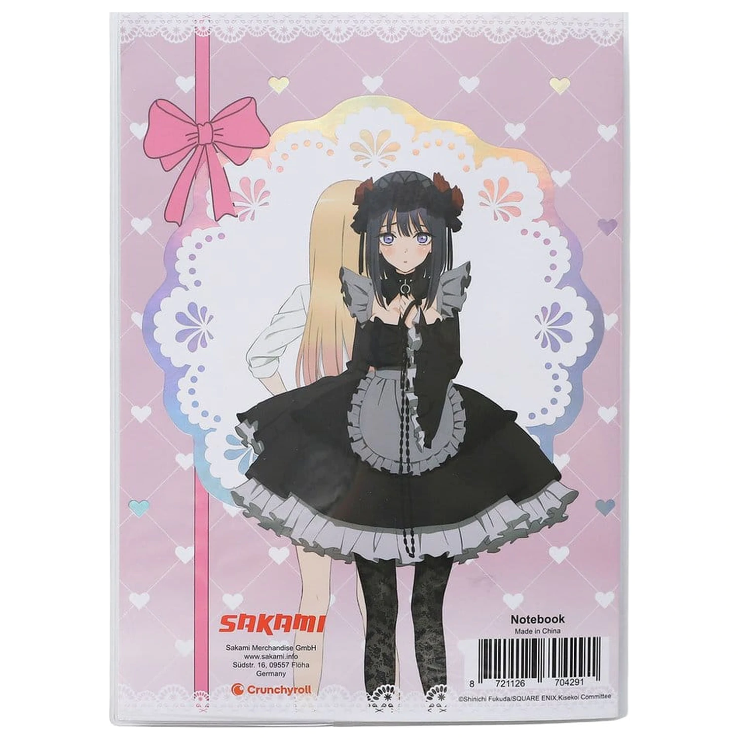 My Dress-Up Darling Softcover Notebook Checkered DIN A5 Holographic product photo
