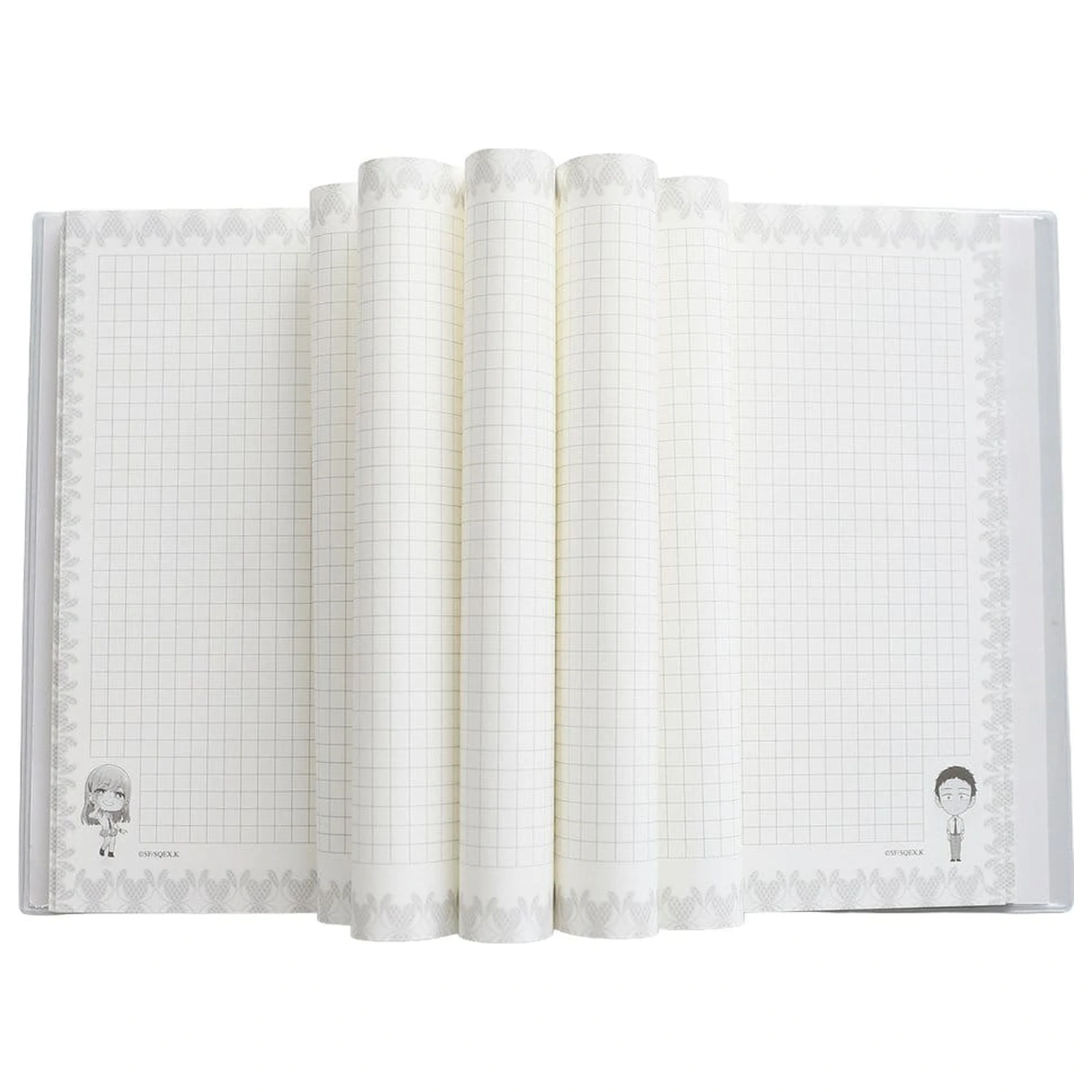My Dress-Up Darling Softcover Notebook Checkered DIN A5 Holographic product photo