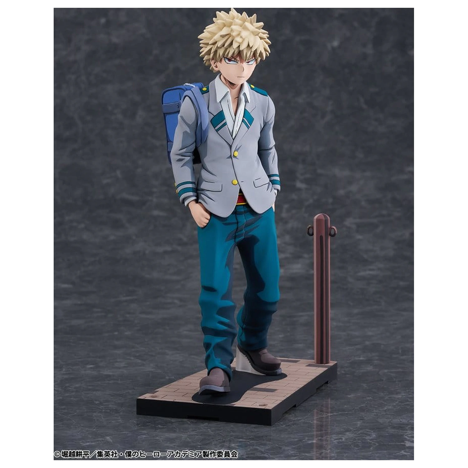 My Hero Academia PVC Figure 1/8 Katsuki Bakugo U.A. High School Uniform 2Dimensioning version 23 cm product photo