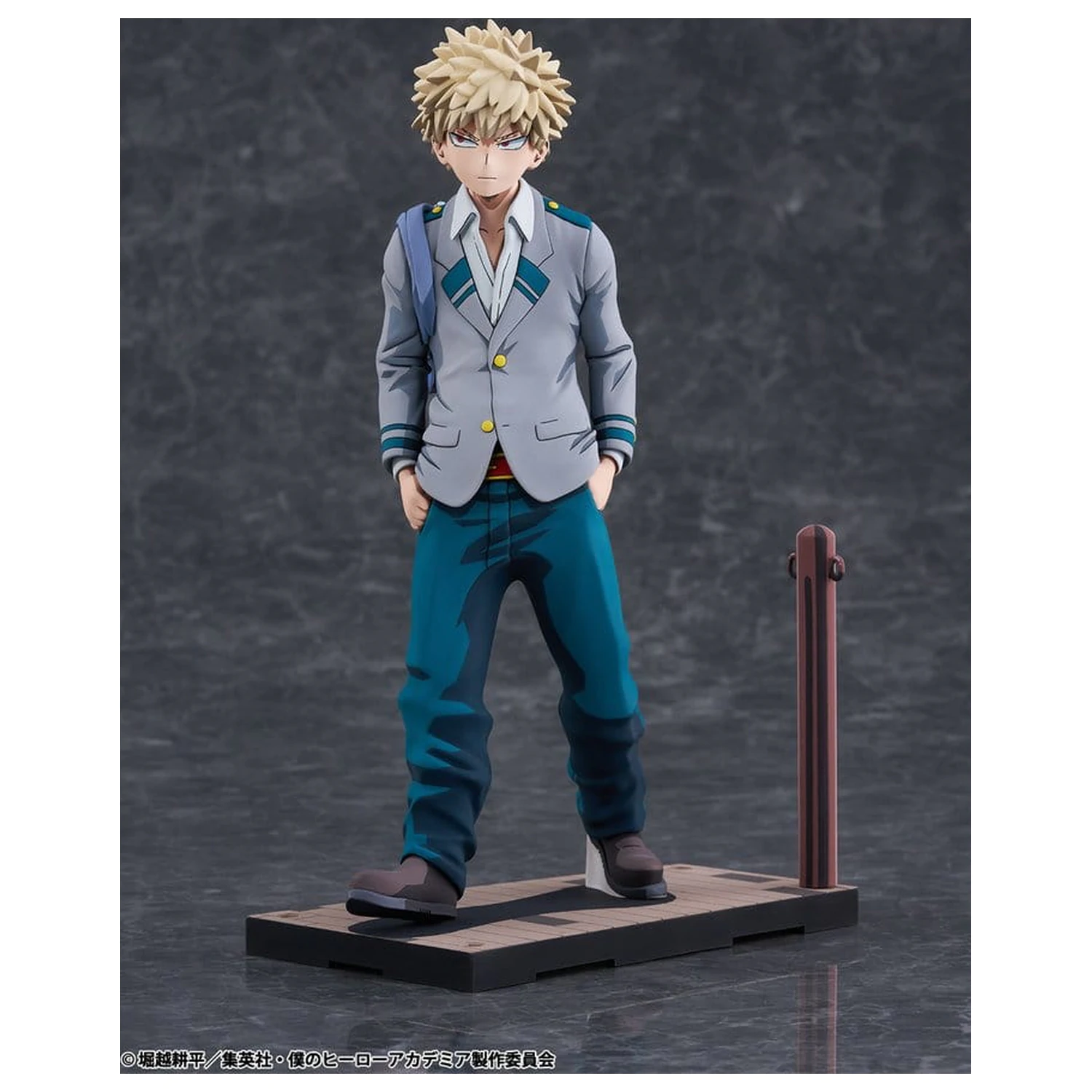 My Hero Academia PVC Figure 1/8 Katsuki Bakugo U.A. High School Uniform 2Dimensioning version 23 cm product photo