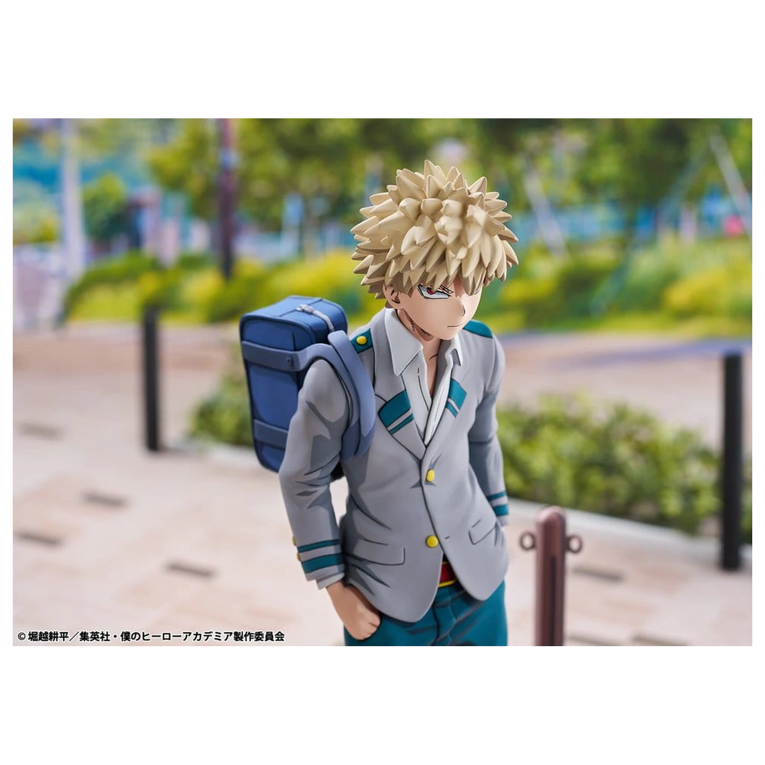 My Hero Academia PVC Figure 1/8 Katsuki Bakugo U.A. High School Uniform 2Dimensioning version 23 cm product photo