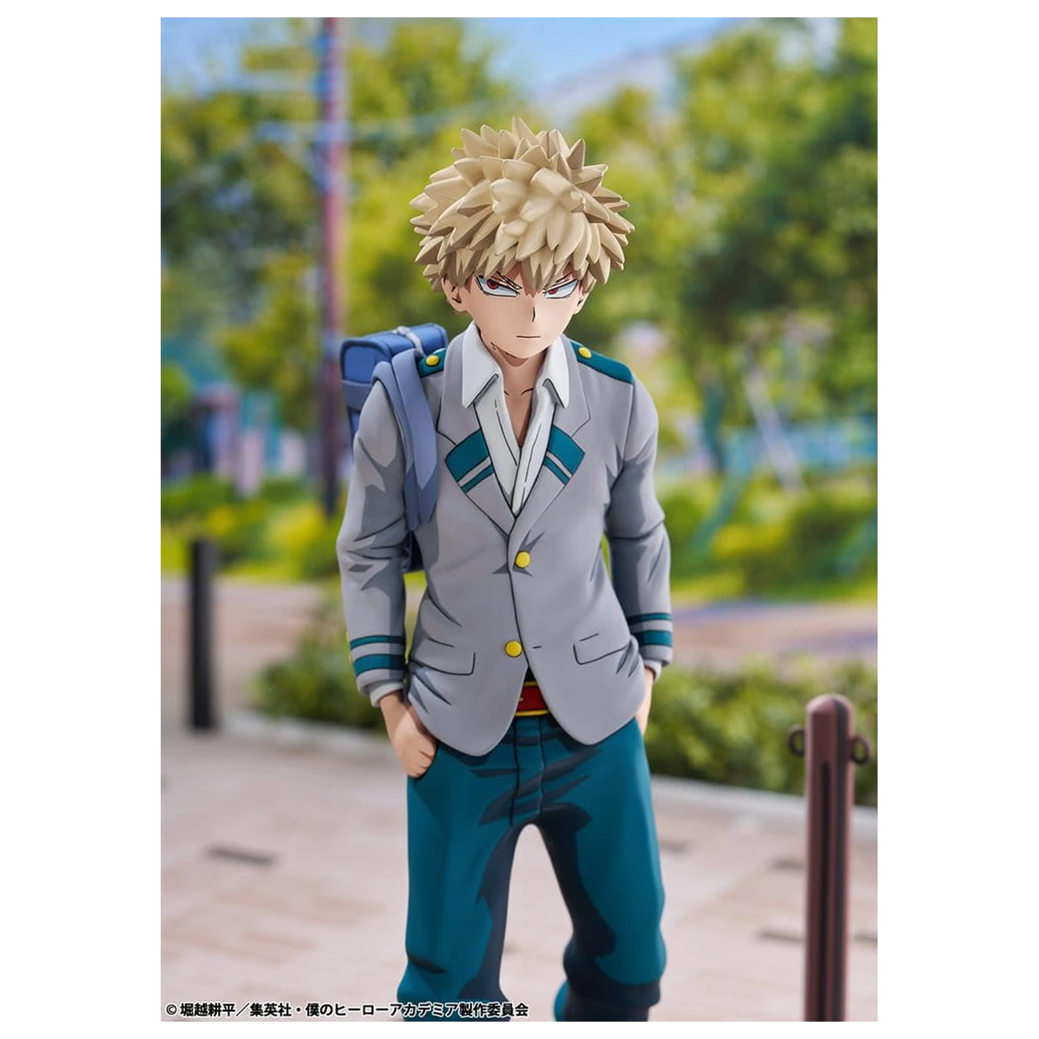 My Hero Academia PVC Figure 1/8 Katsuki Bakugo U.A. High School Uniform 2Dimensioning version 23 cm product photo