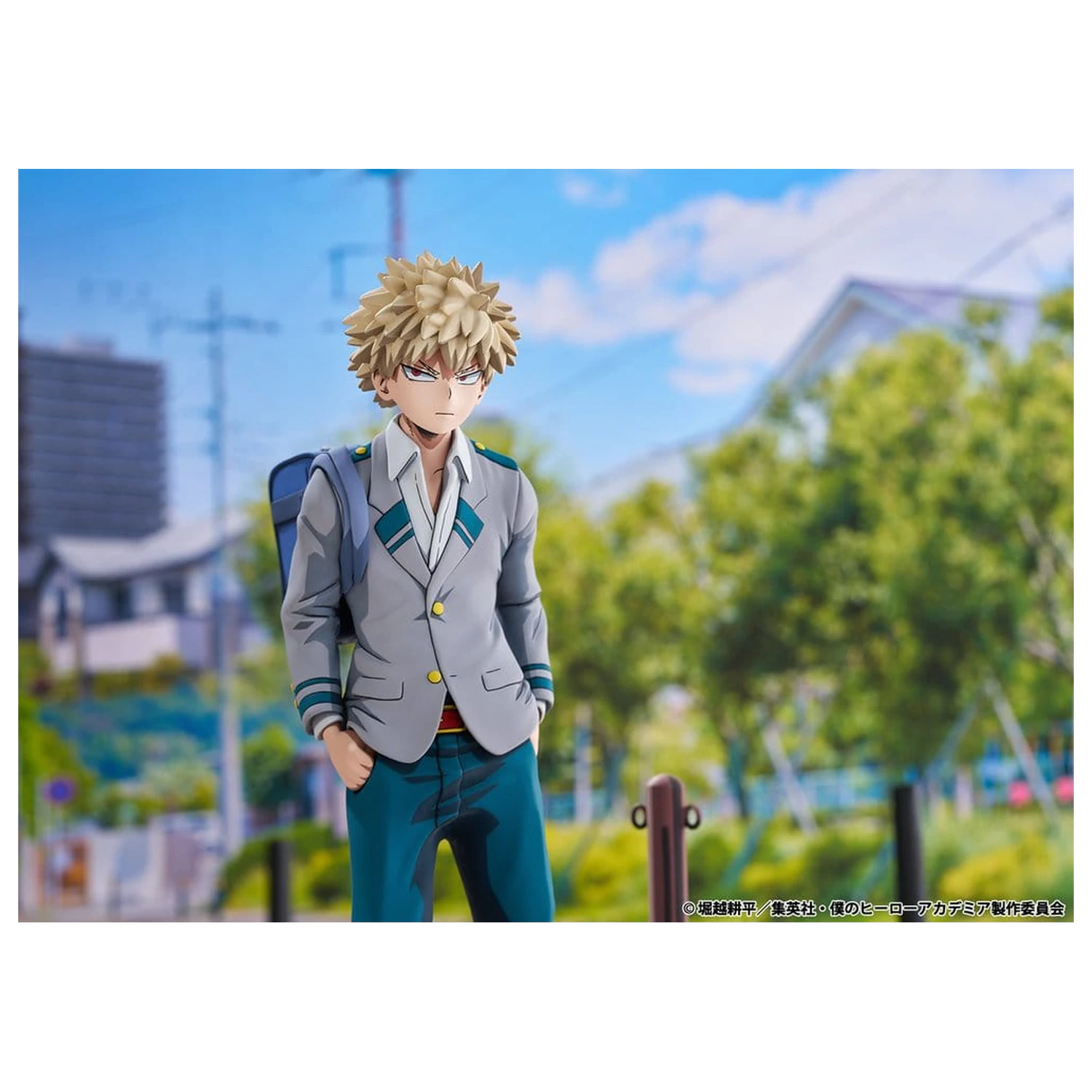My Hero Academia PVC Figure 1/8 Katsuki Bakugo U.A. High School Uniform 2Dimensioning version 23 cm product photo