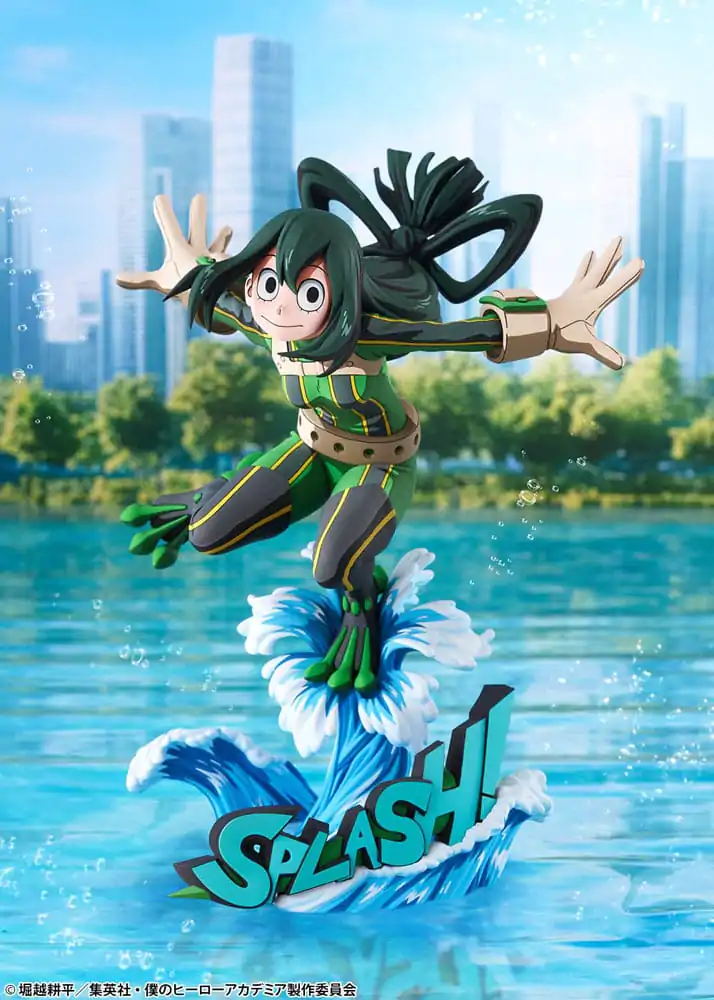 My Hero Academia PVC Statue 1/8 Tsuyu Asui Hero Suit 2D Ver. 20 cm product photo