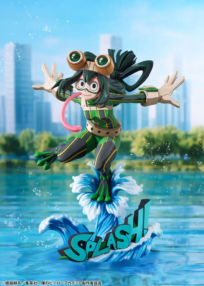 My Hero Academia PVC Statue 1/8 Tsuyu Asui Hero Suit 2D Ver. 20 cm product photo