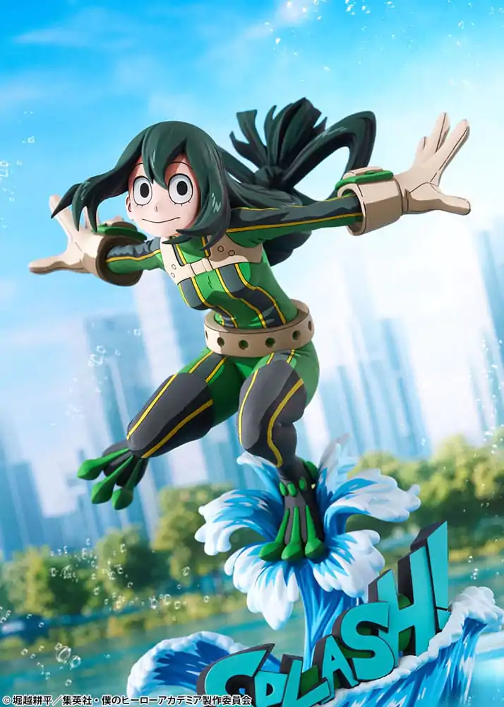 My Hero Academia PVC Statue 1/8 Tsuyu Asui Hero Suit 2D Ver. 20 cm product photo