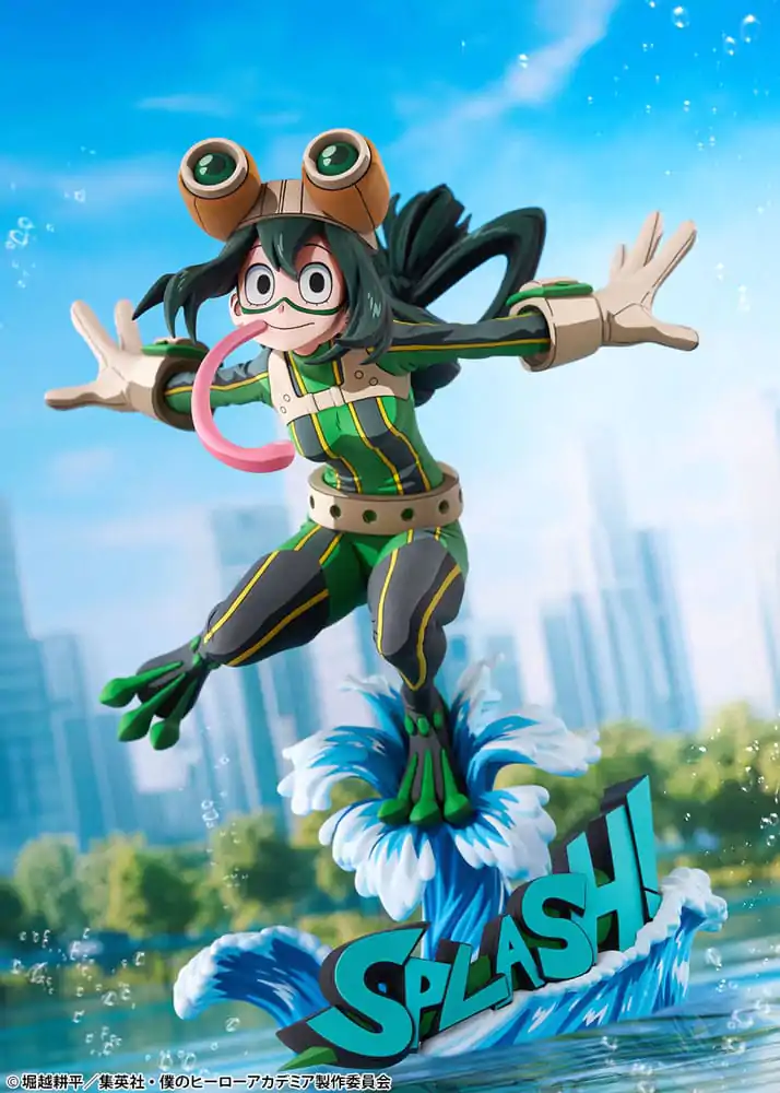 My Hero Academia PVC Statue 1/8 Tsuyu Asui Hero Suit 2D Ver. 20 cm product photo