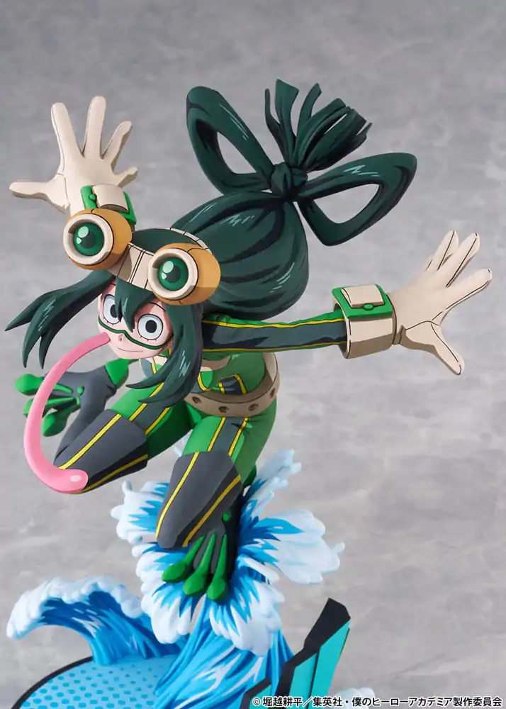 My Hero Academia PVC Statue 1/8 Tsuyu Asui Hero Suit 2D Ver. 20 cm product photo