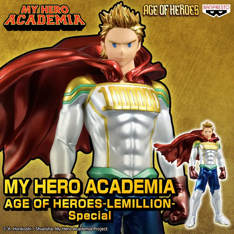 My Hero Academia Age of Heroes Lemillion figure 18cm termékfotó