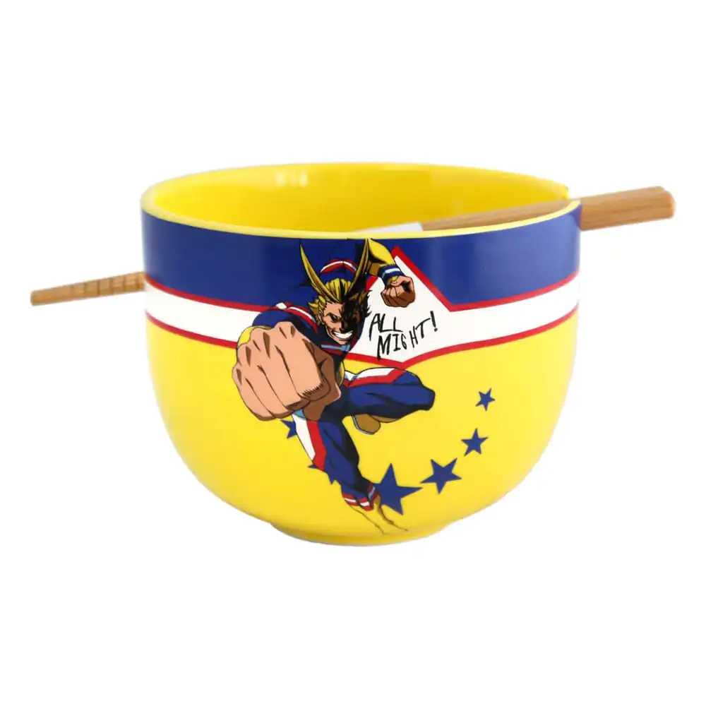 My Hero Academia Ramen Bowl with Chopsticks All Might 414 ml termékfotó