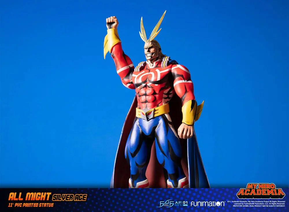 My Hero Academia Action Figure All Might Silver Age (Standard Edition) 28 cm product photo