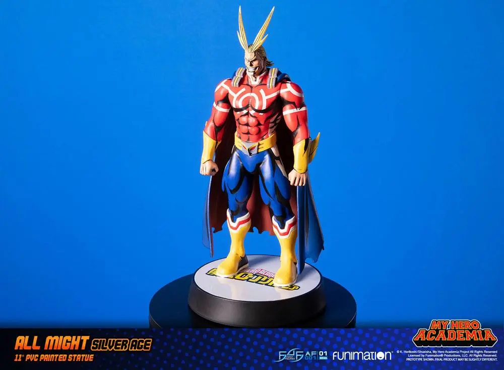 My Hero Academia Action Figure All Might Silver Age (Standard Edition) 28 cm product photo