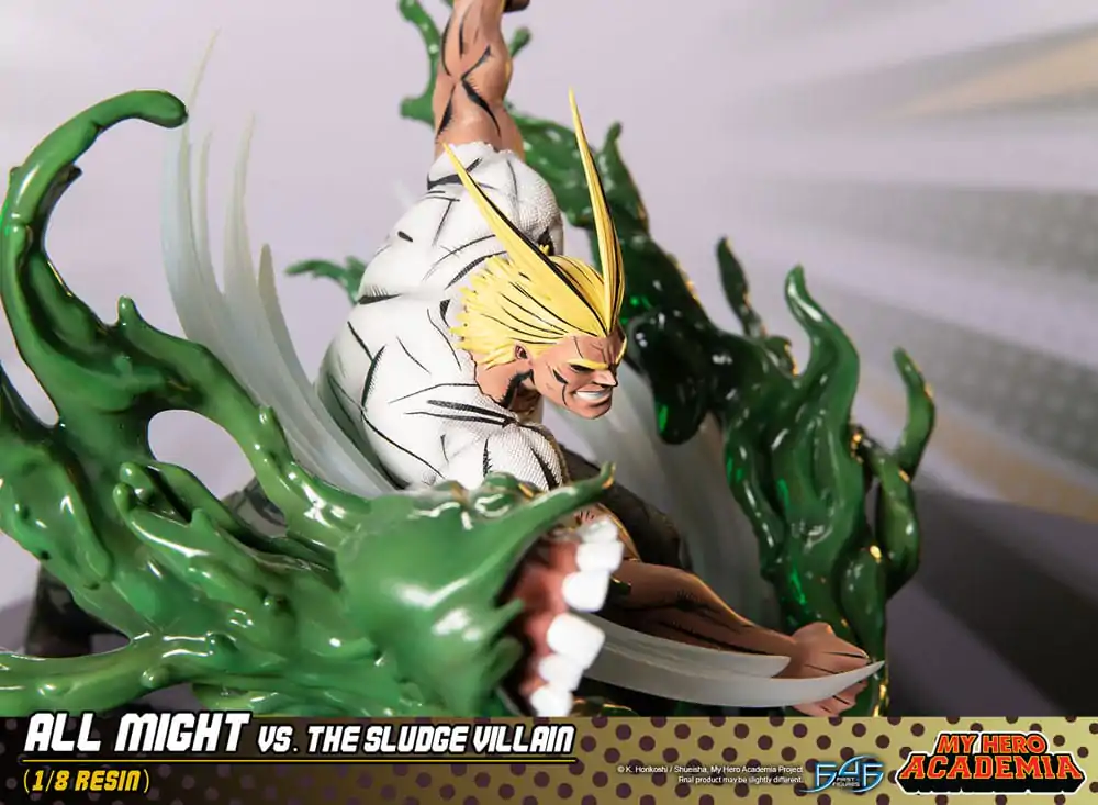 My Hero Academia Diorama All Might Vs. the Sludge Villain 30 cm product photo
