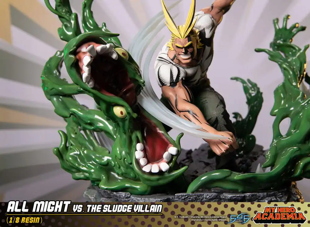 My Hero Academia Diorama All Might Vs. the Sludge Villain 30 cm product photo