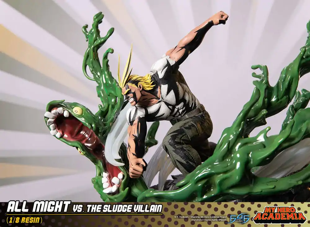 My Hero Academia Diorama All Might Vs. the Sludge Villain 30 cm product photo