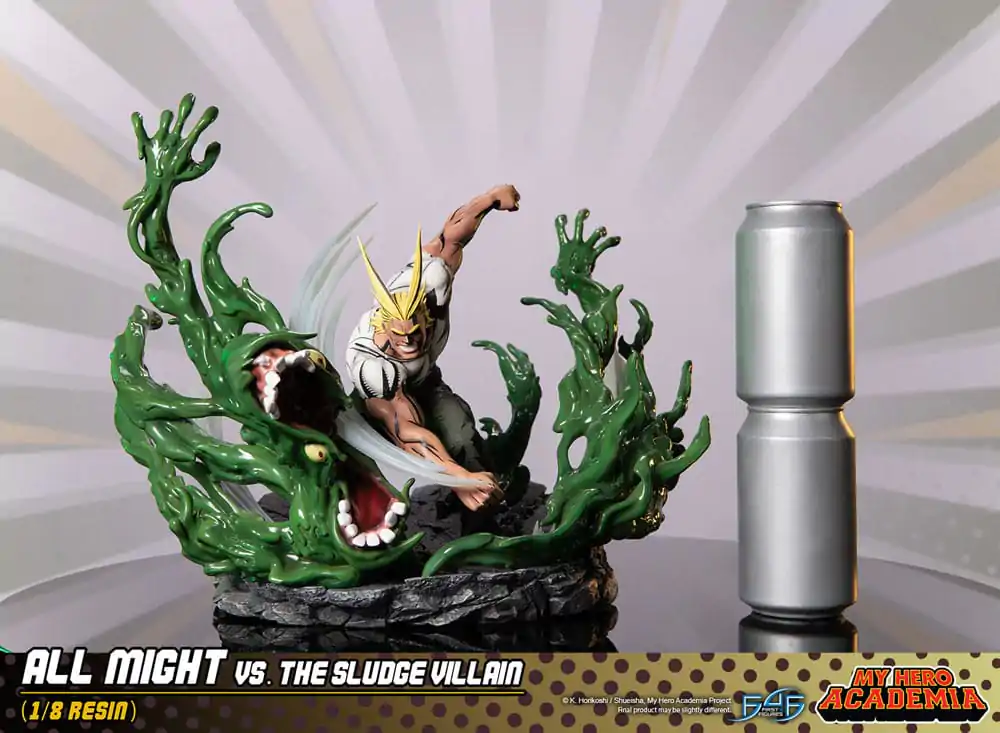 My Hero Academia Diorama All Might Vs. the Sludge Villain 30 cm product photo