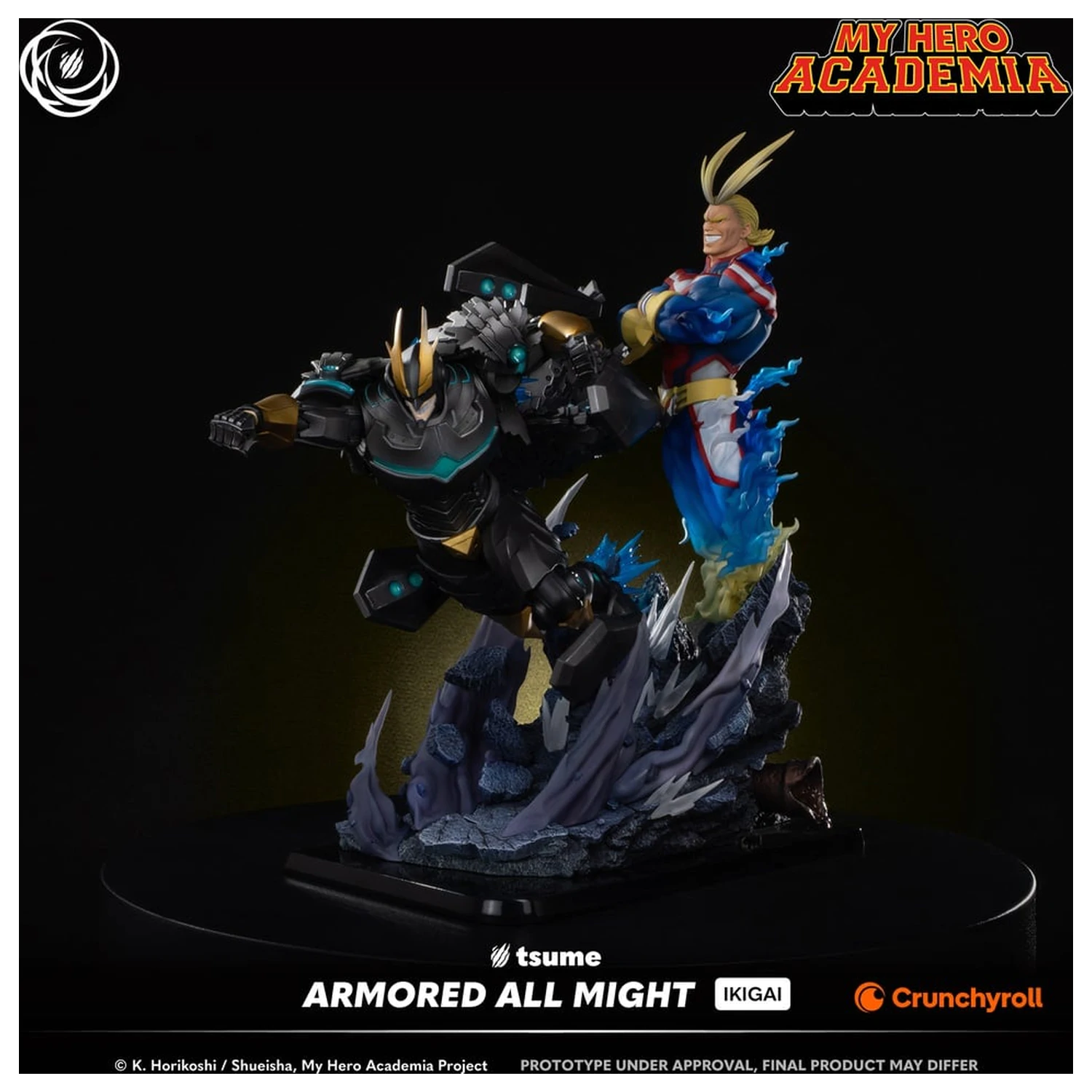 My Hero Academia Armored All Might Statue Ikigai 1/6 by Tsume 48cm product photo