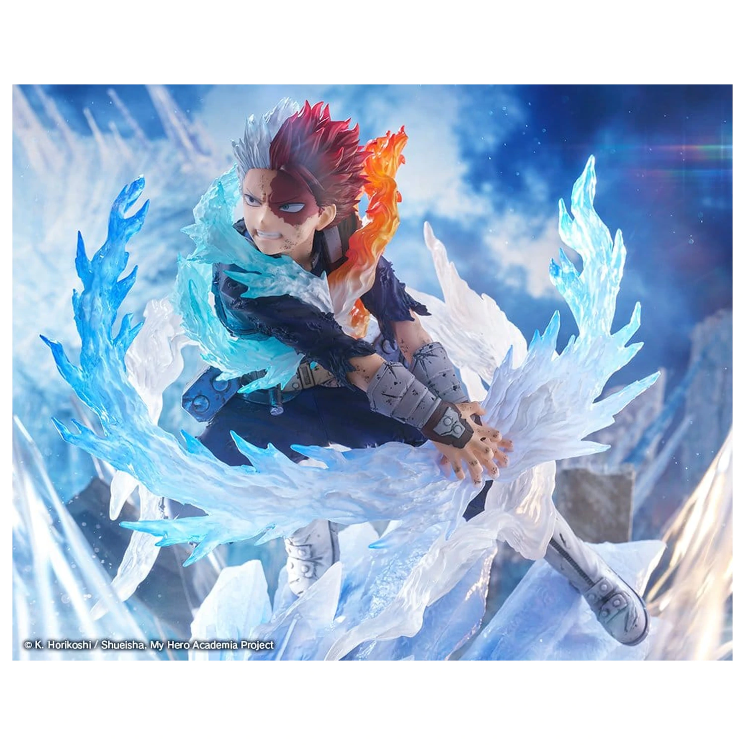 My Hero Academia ARTFX J PVC Figure 1/8 Shoto Todoroki Coldflame's Pale Blade Ver. 24 cm product photo