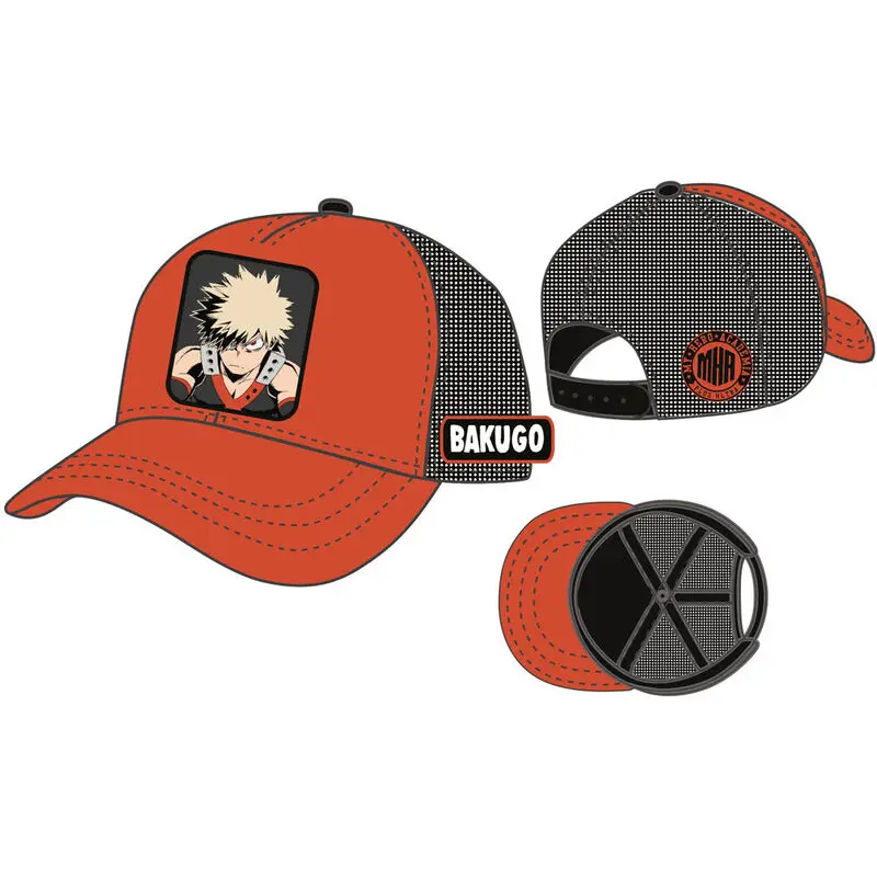 My Hero Academia Bakugo adult cap product photo