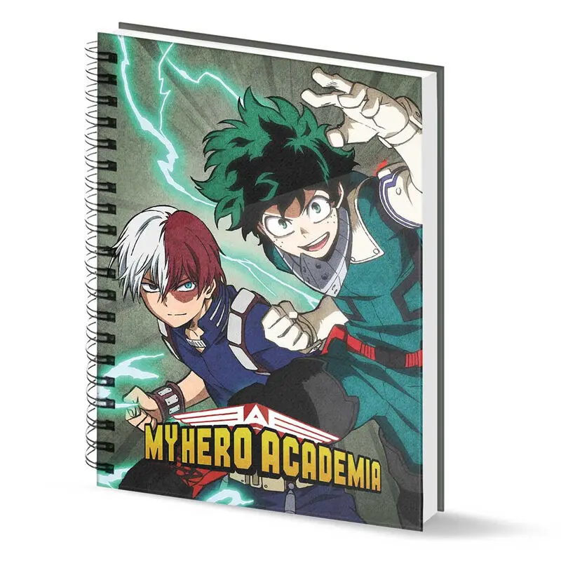 My Hero Academia Battle A5 notebook termékfotó