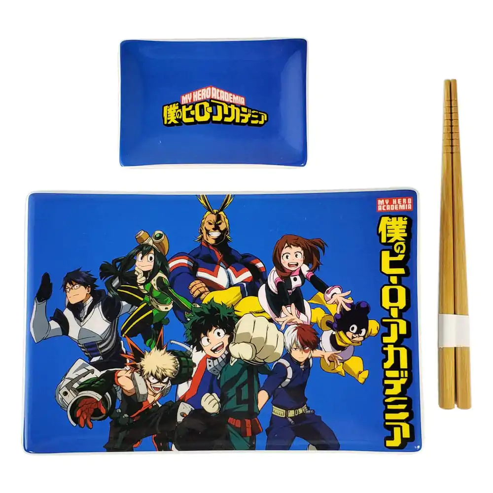 My Hero Academia Ceramic Sushi Set with Chopsticks Classe 1-A termékfotó