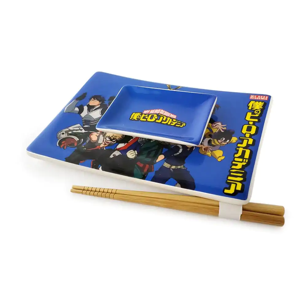 My Hero Academia Ceramic Sushi Set with Chopsticks Classe 1-A termékfotó