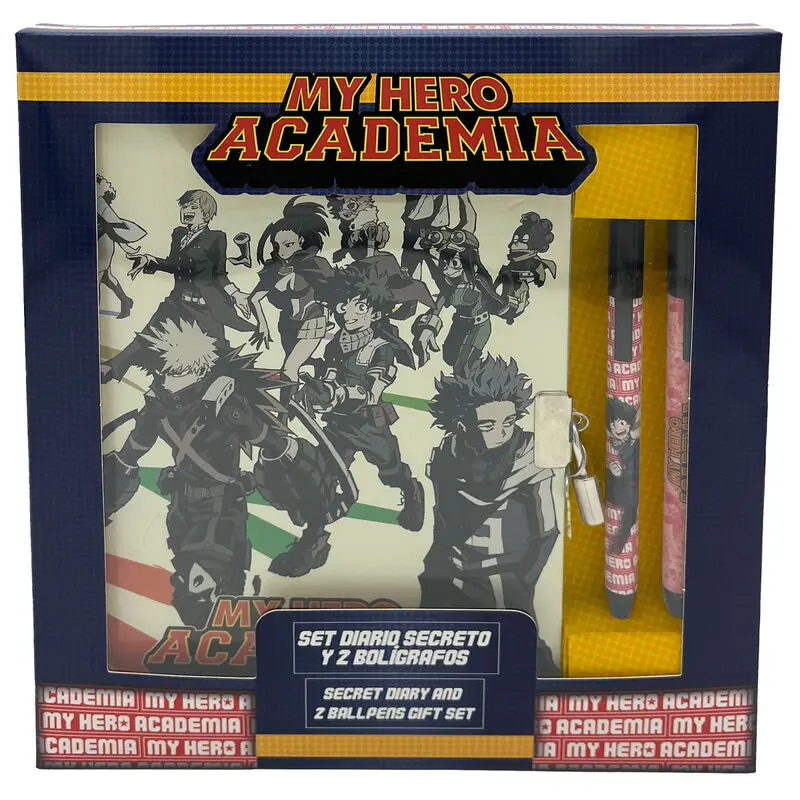 My Hero Academia set diary + 2 pens termékfotó