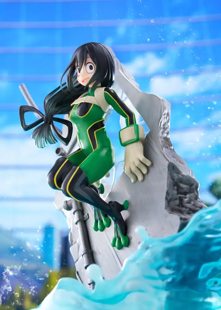 My Hero Academia Dressta PVC Statue Tsuyu Asui 22 cm termékfotó