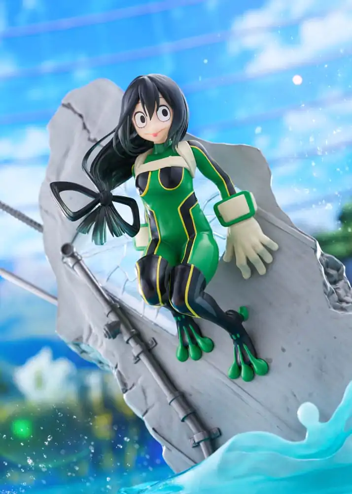 My Hero Academia Dressta PVC Statue Tsuyu Asui 22 cm termékfotó