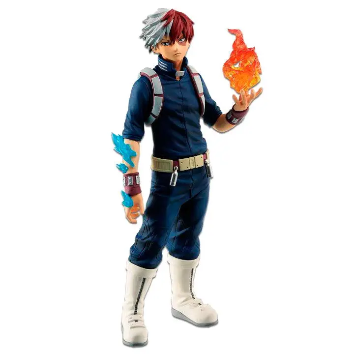 My Hero Academia Fighting Heroes feat Ones Justice Shoto Todoroki figure 25cm product photo