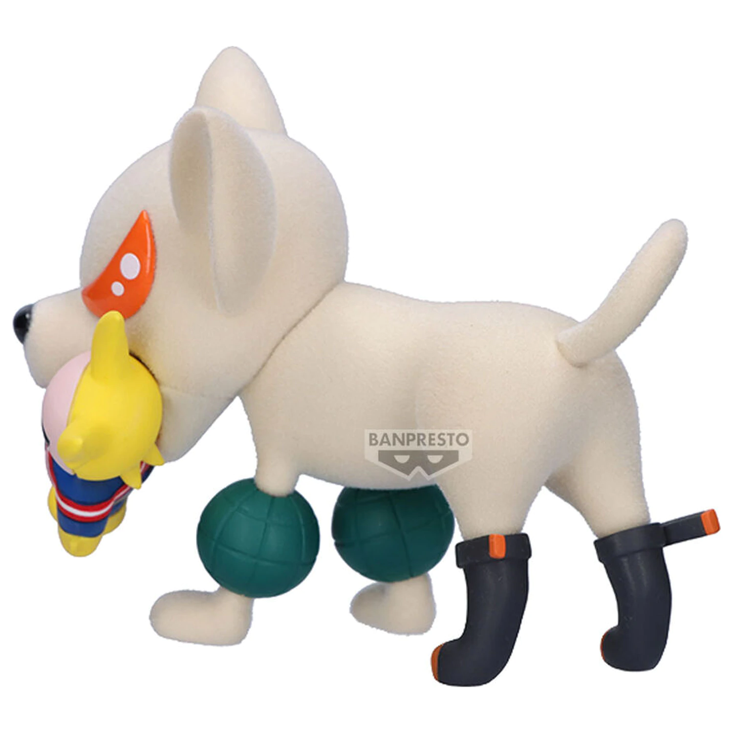 My Hero Academia Fluffy Puffy Katsuki Bakugo Bakudog figure 7cm product photo