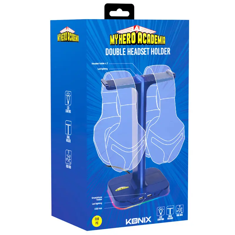 My Hero Academia headset stand product photo