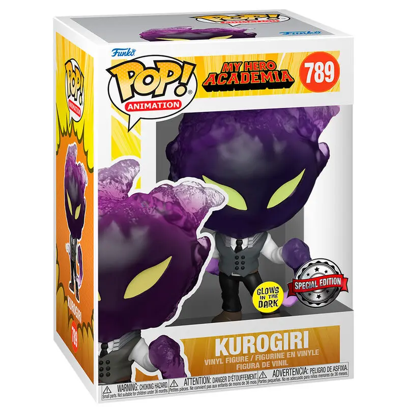 My Hero Academia POP! Animation Vinyl Figure Kurogiri (GW) 9 cm termékfotó