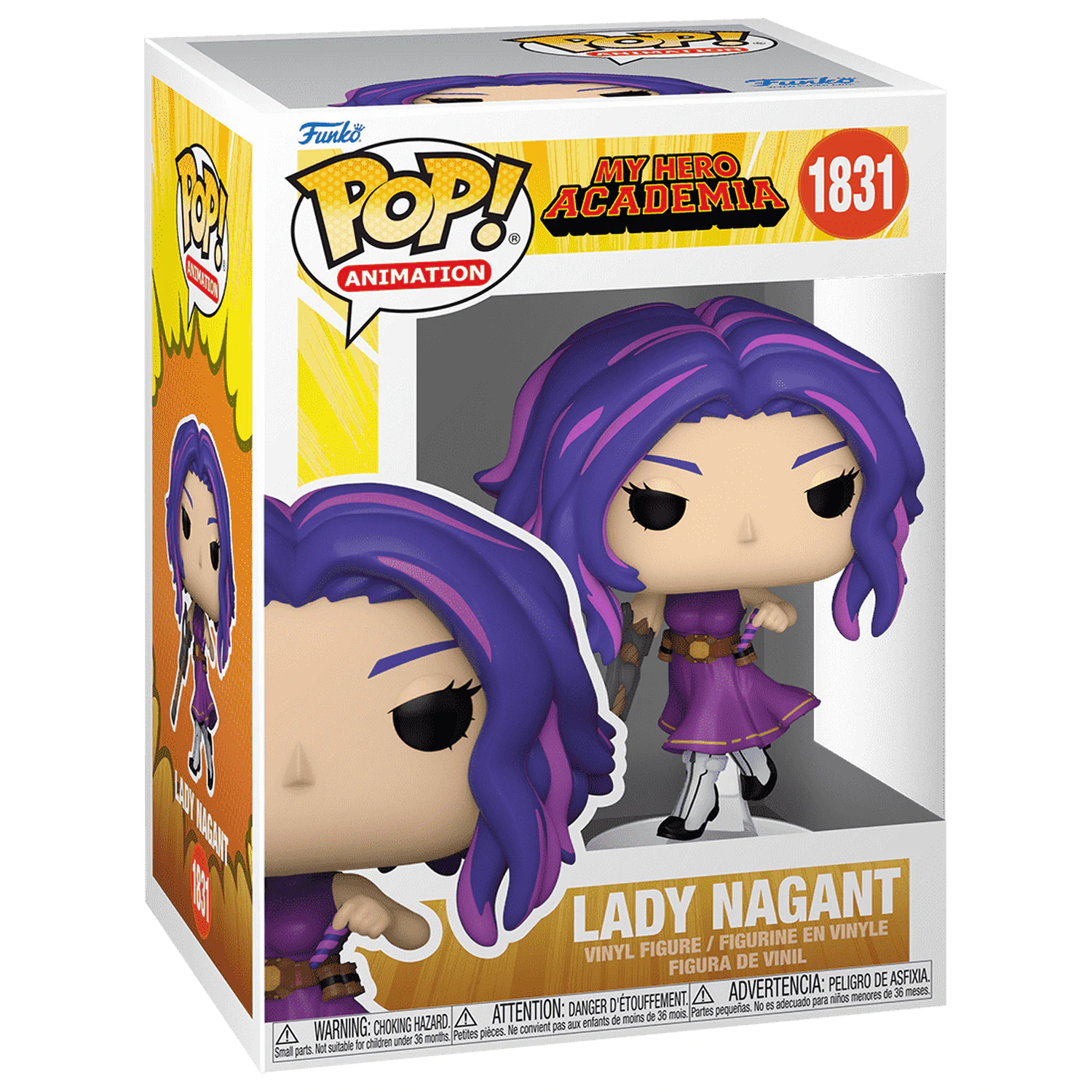 My Hero Academia Funko POP! Animation Vinyl Figures Lady Nagant 9 cm product photo