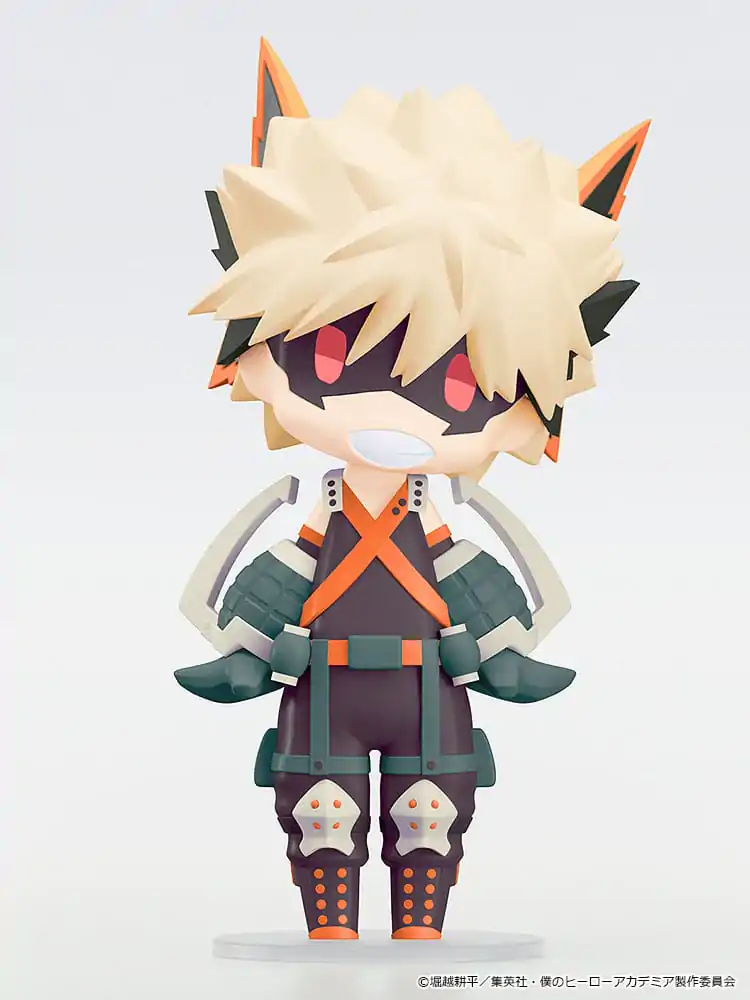 My Hero Academia HELLO! GOOD SMILE Action Figure Katsuki Bakugo 10 cm product photo