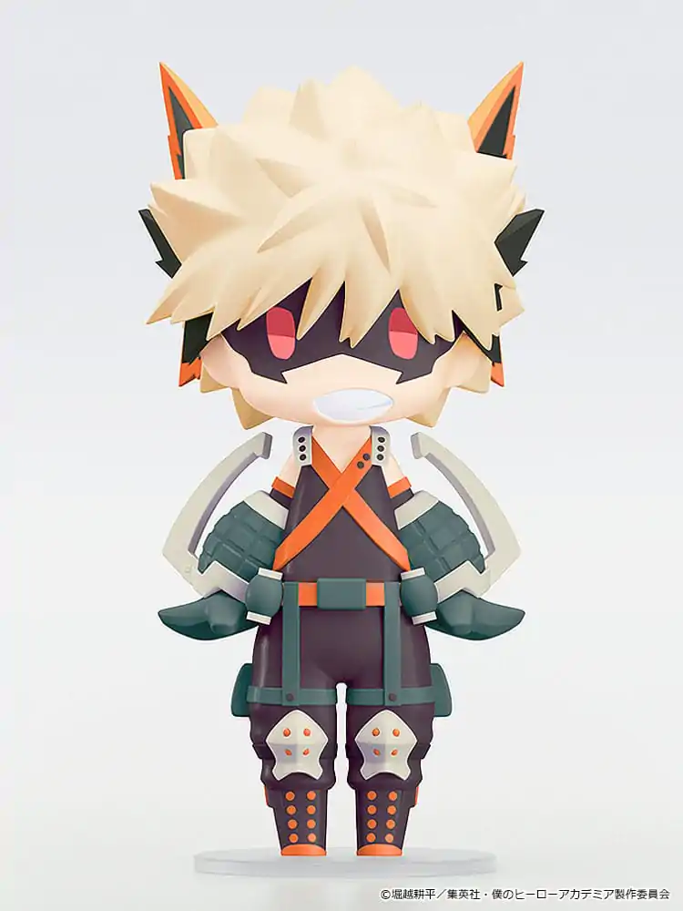My Hero Academia HELLO! GOOD SMILE Action Figure Katsuki Bakugo 10 cm product photo