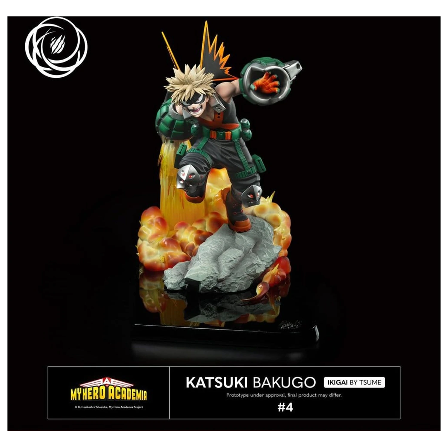 My Hero Academia IKIGAI Figure 1/6 Katsuki Bakugo product photo