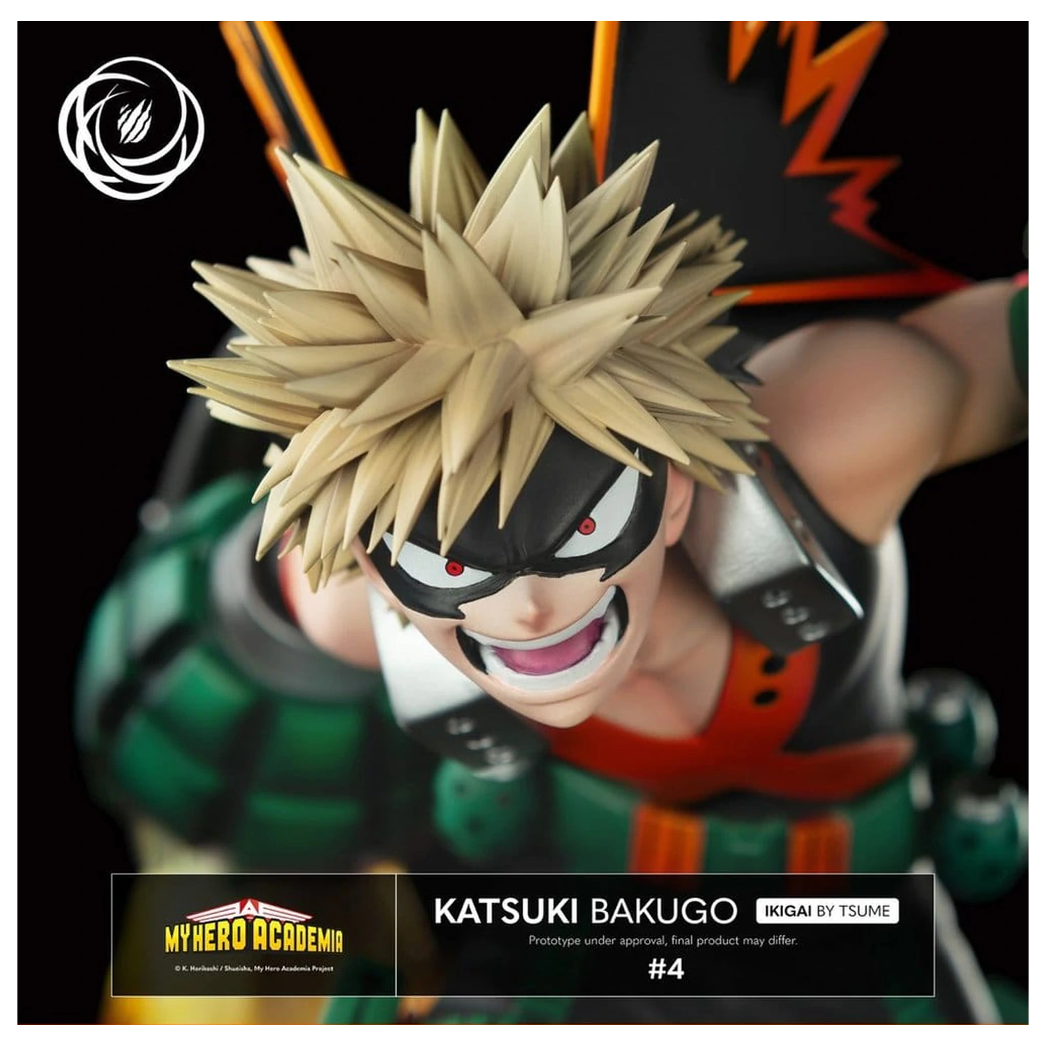 My Hero Academia IKIGAI Figure 1/6 Katsuki Bakugo product photo