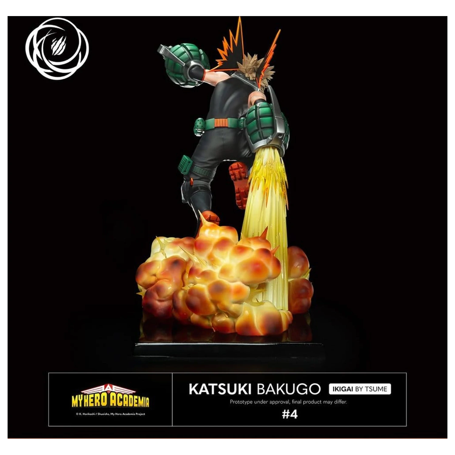 My Hero Academia IKIGAI Figure 1/6 Katsuki Bakugo product photo